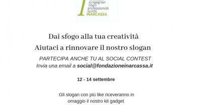 News social contest slogan Fondazione News social contest slogan Fondazione